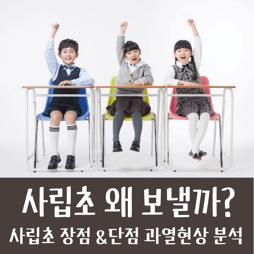 사립초를 보내려는 이유와 사립초의 극명한 장점 & 단점. 과열이 되는 원인에 대해